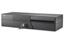 Денежный ящик Posiflex CR-2200 Компактный денежный ящик CR-2200 c открывающейся вверх крышкой оснащен точным электронным механизмом и трехпозиционным замком