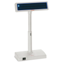 Дисплей покупателя Posiflex PD-2300 Внешний, отдельно стоящий, дисплей покупателя PD-2300 с вакуумно-люминесцентным экраном, который отображает 2 строки по 20 символов