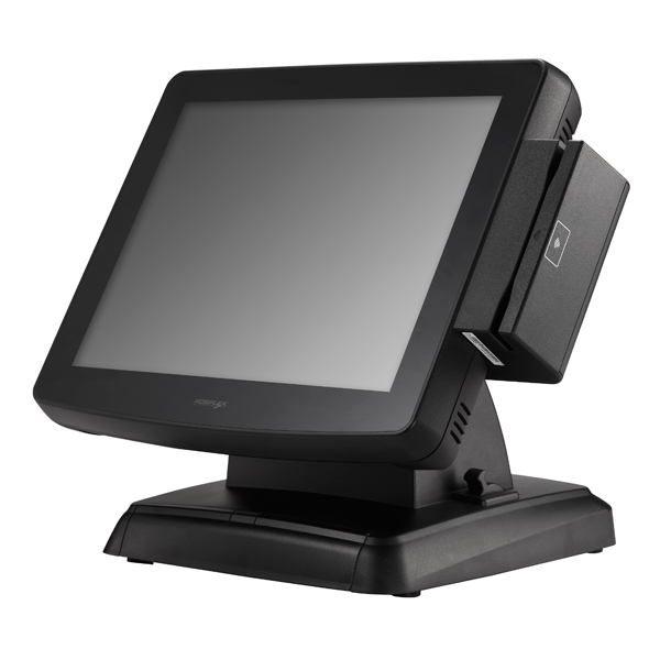 POS-терминал Posiflex JIVA KS-6715G-P с безрамочной панелью и считывателем магнитных карт SD-866W-3U