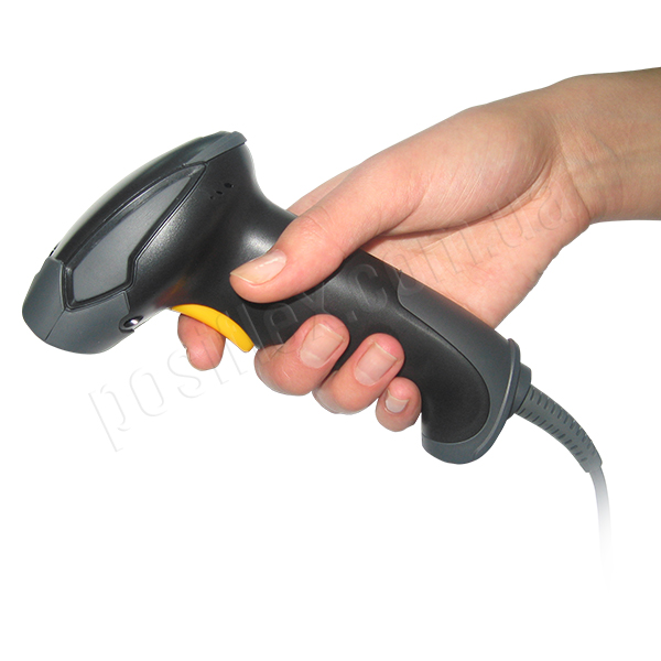 Сканер штрихкодов Posiflex CD-3870 Одноплоскостной ручной сканер штрихкодов CD-3870 с высокой скоростью сканирования 270 скан./с и глубиной зоны считывания до 500 мм