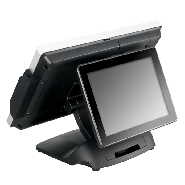 POS-терминал Posiflex JIVA XT-3015 с дополнительным монитором LM-3010 и считывателем SA-100-02 POS-терминал Posiflex JIVA XT-3015 с дополнительным монитором LM-3010 и считывателем SA-100-02